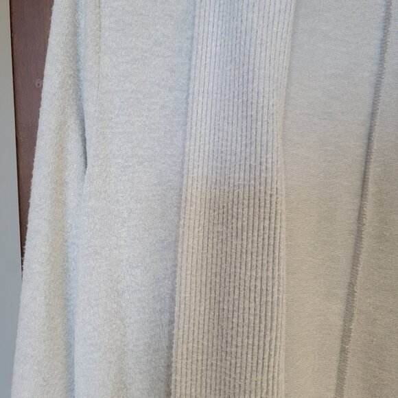 Loft Light Gray Wrap-style Sweater - Picture 4 of 5